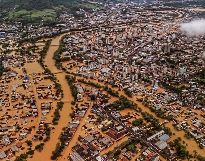 Enchente Em Rio Do Sul A Segunda Maior Da Hist Ria Da Regi O Tudo