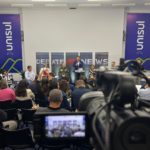 Debate da Pan News Floripa à prefeitura de Palhoça esquenta o clima entre candidatos